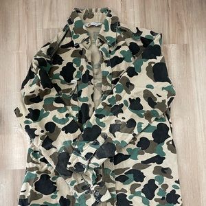 Carhartt Rugged Camo Button Up Shirt